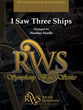 I Saw Three Ships Concert Band sheet music cover